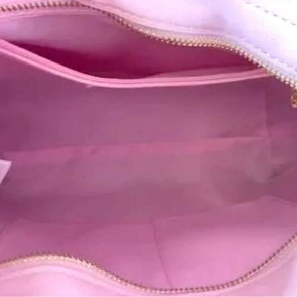 Valentino Orlandi Pink Vegan Leather Tote
Bag Purse Wallet Set NWT - Picture 9 of 9